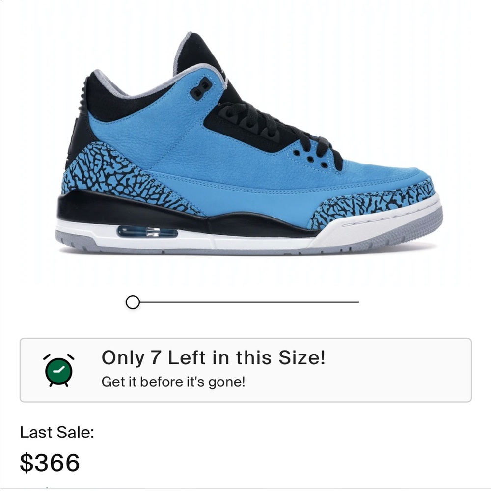 💙POWDER BLUE JORDAN 3s💙